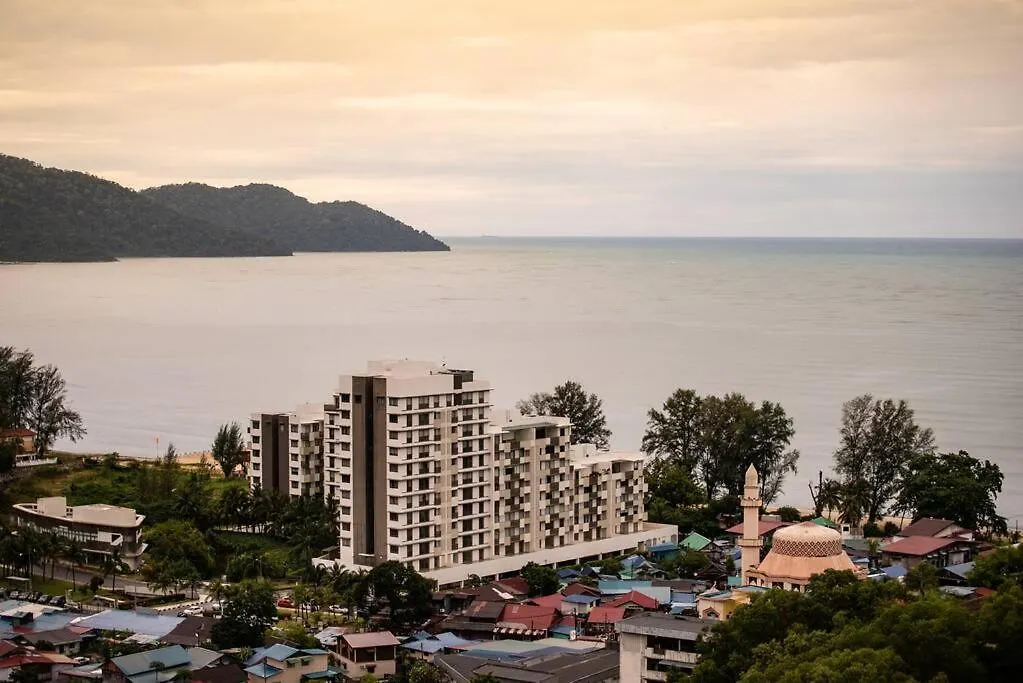 Sea View Penthouse Comfy Home At Batu Ferringhi Malásia